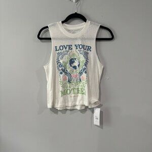 Spiritual Gangster Love Your Mother Crop Size XS